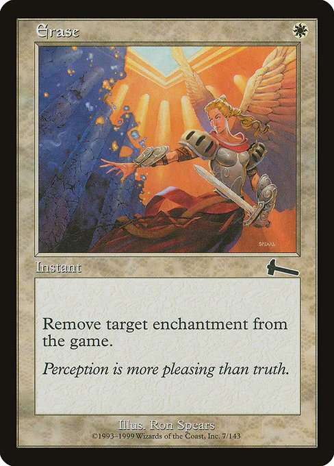 Erase (7) (Foil) - Urza's Legacy