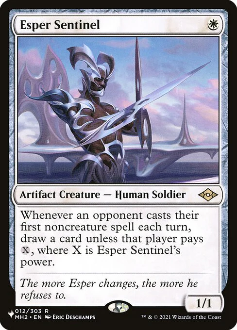 Esper Sentinel (MH2-12) - The List