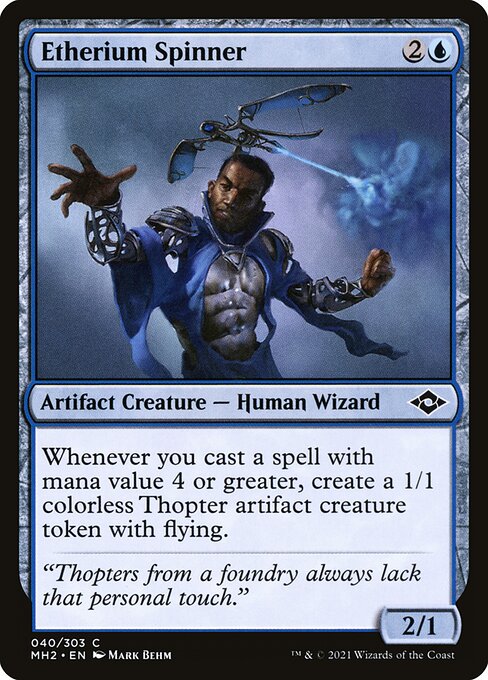 Etherium Spinner (40) (Foil) - Modern Horizons 2