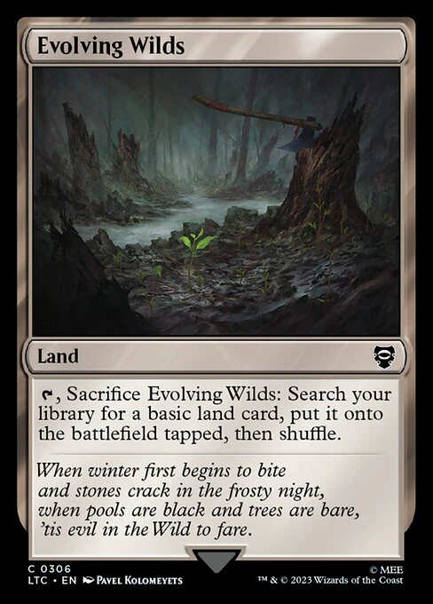 Evolving Wilds (306) - Tales of Middle-earth Commander
