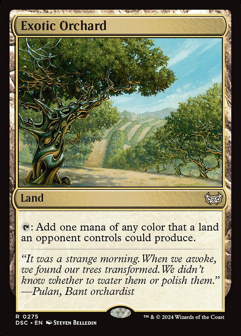 Exotic Orchard (275) - Duskmourn: House of Horror Commander