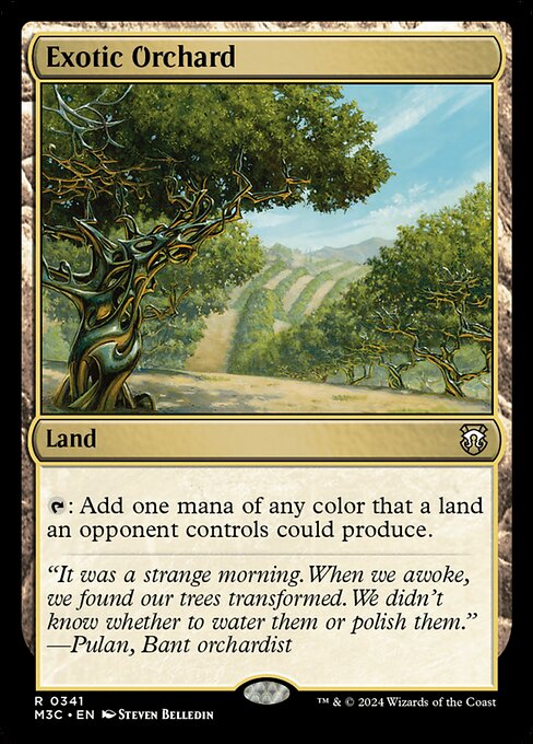 Exotic Orchard (341) - Modern Horizons 3 Commander