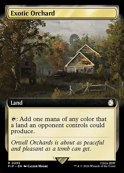 Exotic Orchard (495) - EXTENDED ART - Fallout