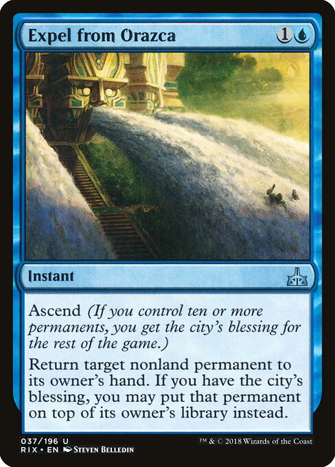 Expel from Orazca (37) - Rivals of Ixalan