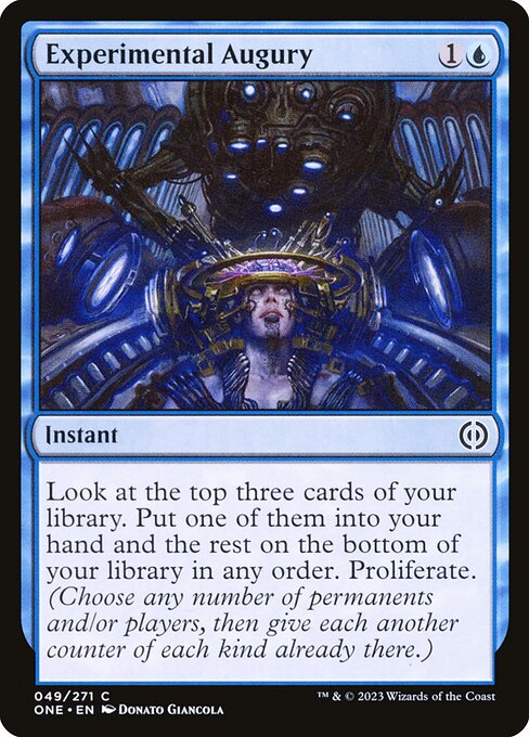 Experimental Augury (49) - Phyrexia: All Will Be One