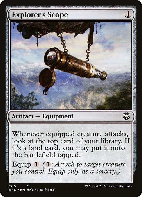 Explorer's Scope (205) - Forgotten Realms Commander