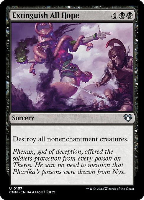 Extinguish All Hope (157) - Commander Masters