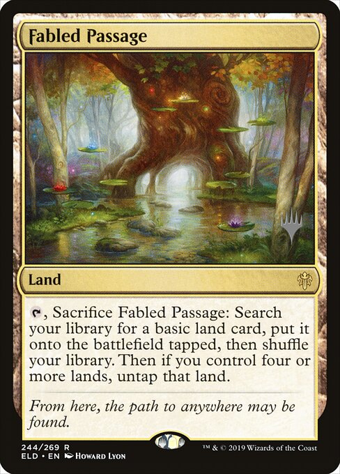 Fabled Passage (244p) - Throne of Eldraine Promos