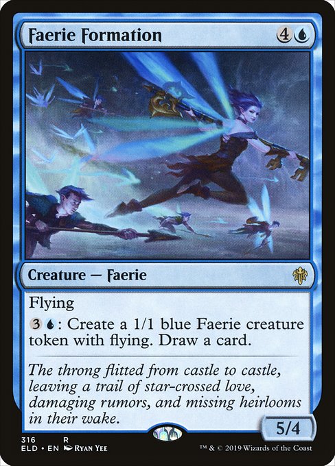 Faerie Formation (316) - Throne of Eldraine