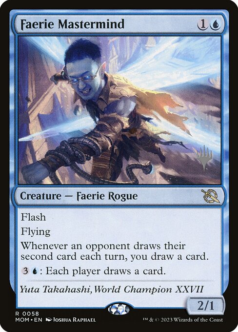 Faerie Mastermind (58p) - March of the Machine Promos