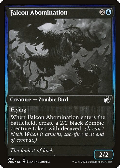 Falcon Abomination (52) - Innistrad: Double Feature