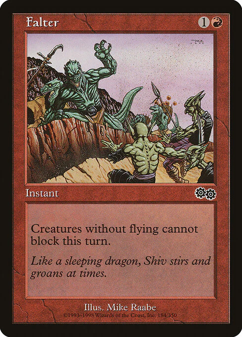 Falter (184) - Urza's Saga