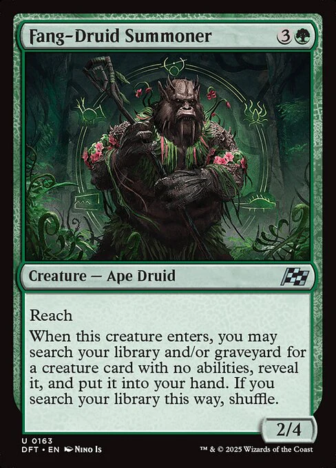 Fang-Druid Summoner (163) - Aetherdrift