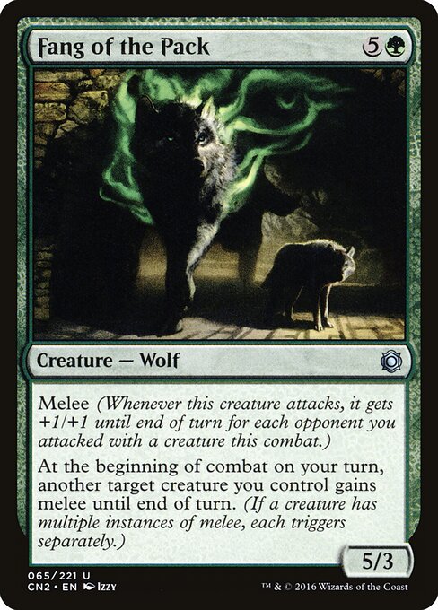 Fang of the Pack (65) (Foil) - Conspiracy: Take the Crown