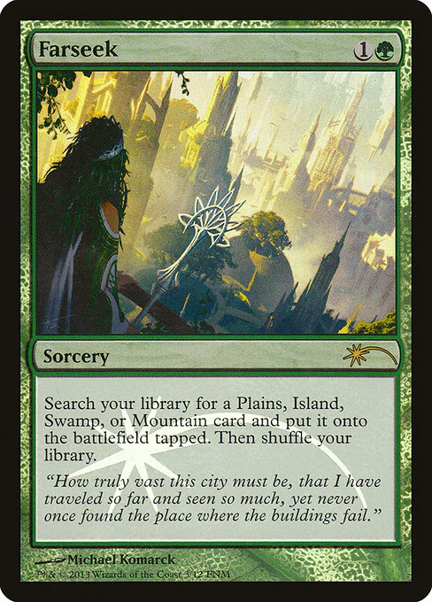 Farseek (3) (Foil) - Friday Night Magic 2013