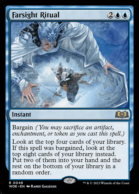 Farsight Ritual (49) (Foil) - Wilds of Eldraine