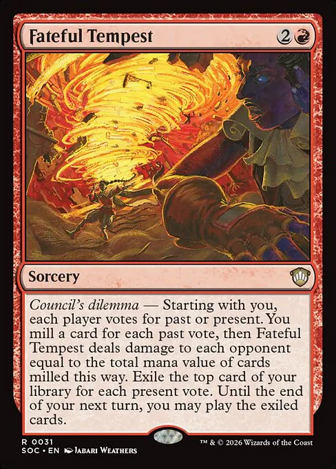 Fateful Tempest (31) - Secrets of Strixhaven Commander