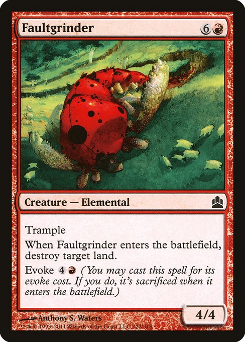Faultgrinder (122) - Commander 2011