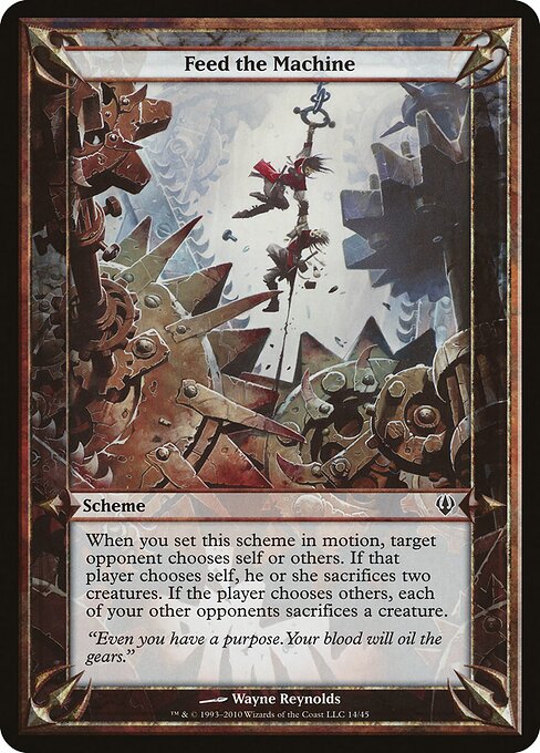 Feed the Machine (14★) - OVERSIZE - Archenemy Schemes