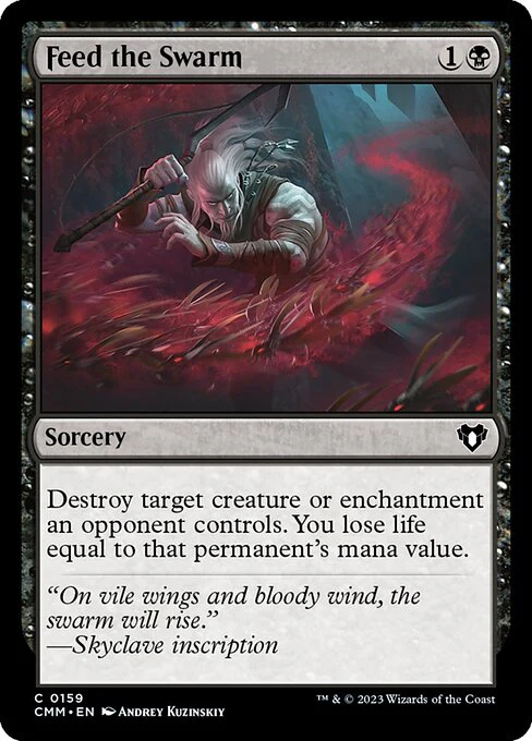 Feed the Swarm (159) - Commander Masters