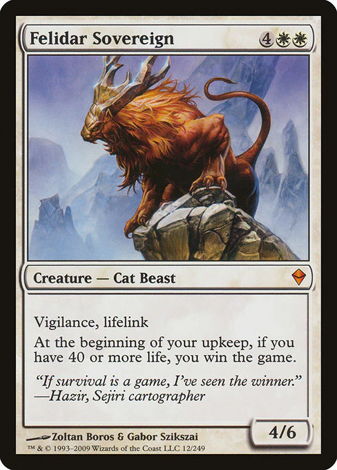 Felidar Sovereign (12) - Zendikar
