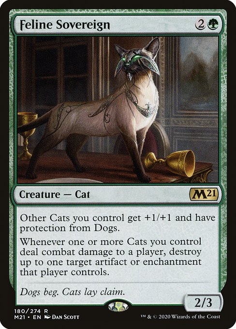 Feline Sovereign (180) - Core Set 2021