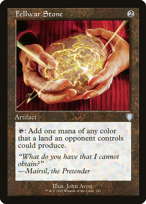 Fellwar Stone (141) - The Brothers' War Commander
