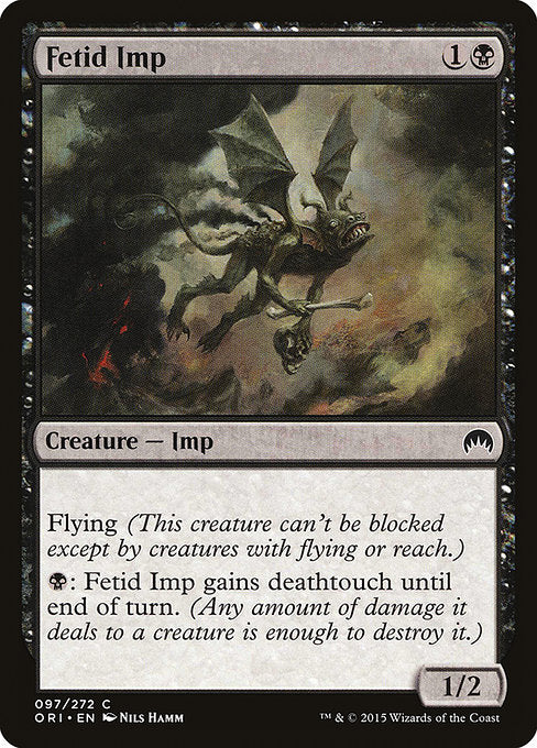 Fetid Imp (97) (Foil) - Magic Origins