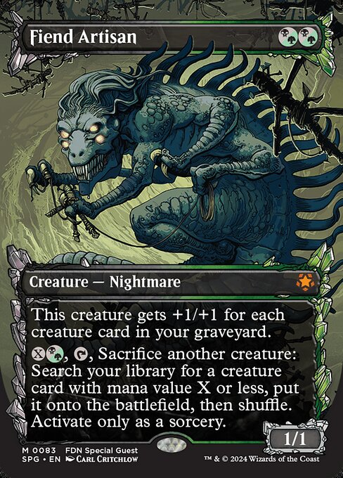 Fiend Artisan (83) - SHOWCASE (Foil) - Special Guests
