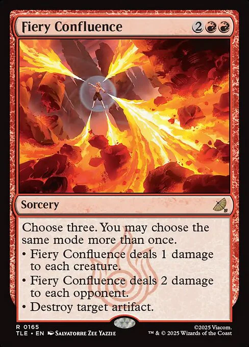 Fiery Confluence (165) (Foil) - Avatar: The Last Airbender Eternal