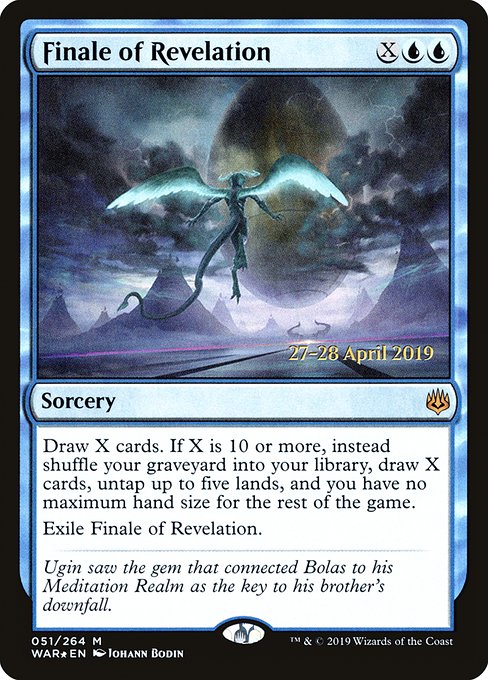 Finale of Revelation (51s) (Foil) - War of the Spark Promos