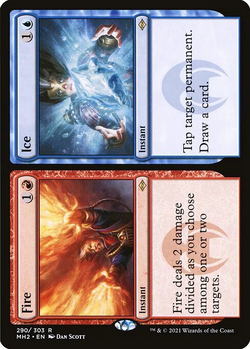 Fire // Ice (290) (Etched) - Modern Horizons 2