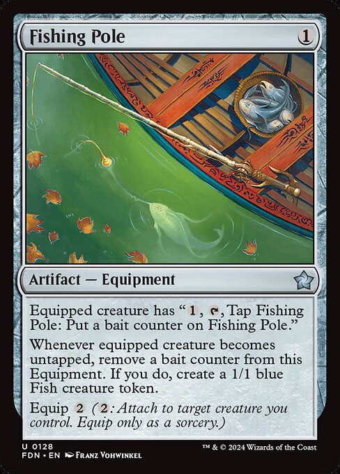 Fishing Pole (128) (Foil) - Foundations