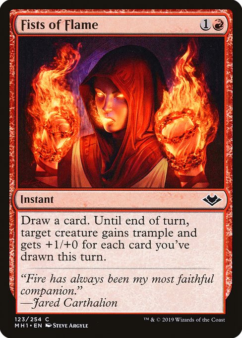 Fists of Flame (123) - Modern Horizons