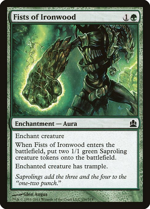 Fists of Ironwood (156) - Commander 2011
