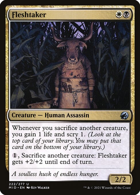 Fleshtaker (222) - Innistrad: Midnight Hunt