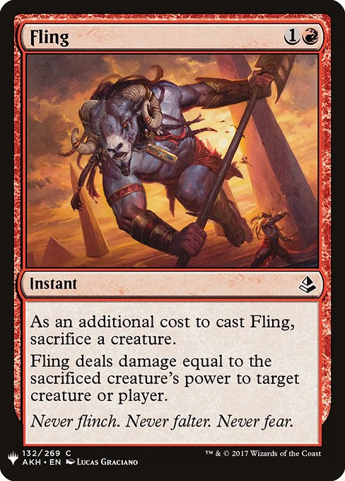 Fling (AKH-132) - The List
