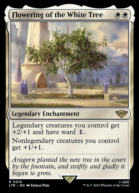 Flowering of the White Tree (15) (Foil) - The Lord of the Rings: Tales of Middle-earth