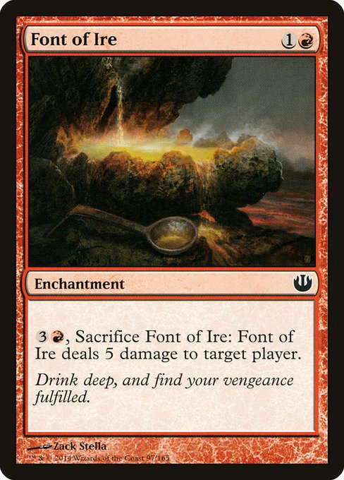 Font of Ire (97) (Foil) - Journey into Nyx