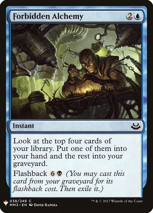 Forbidden Alchemy (MM3-38) - The List