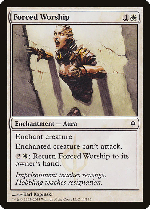 Forced Worship (11) (Foil) - New Phyrexia