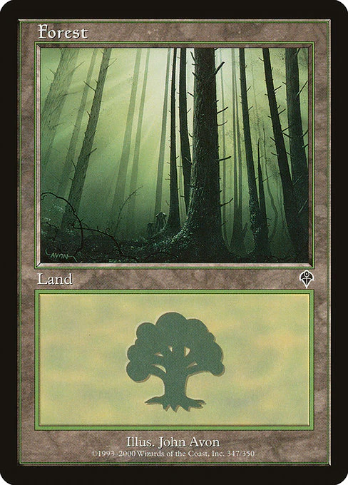 Forest (347) (Foil) - Invasion