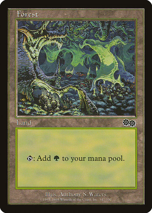 Forest (347) - Urza's Saga
