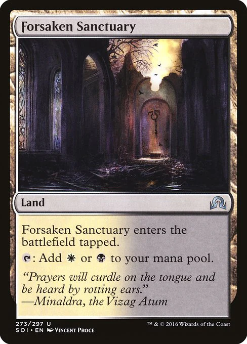 Forsaken Sanctuary (273) - Shadows over Innistrad
