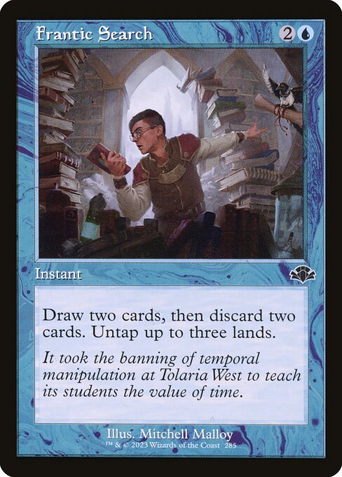 Frantic Search (285) - Dominaria Remastered