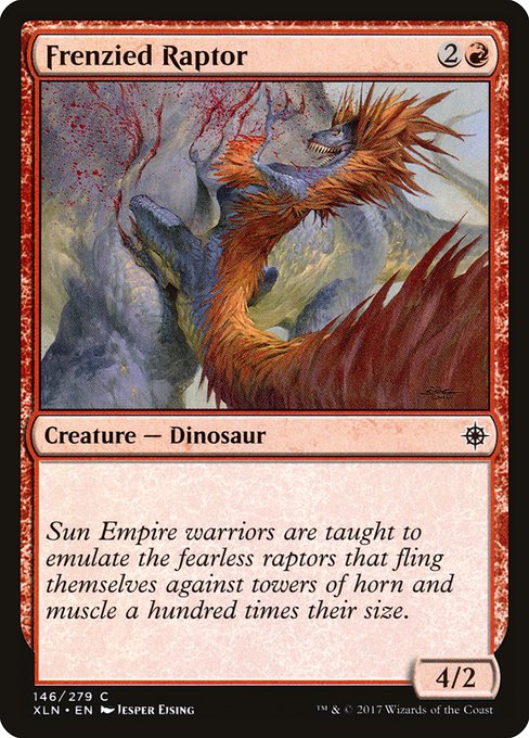 Frenzied Raptor (146) (Foil) - Ixalan