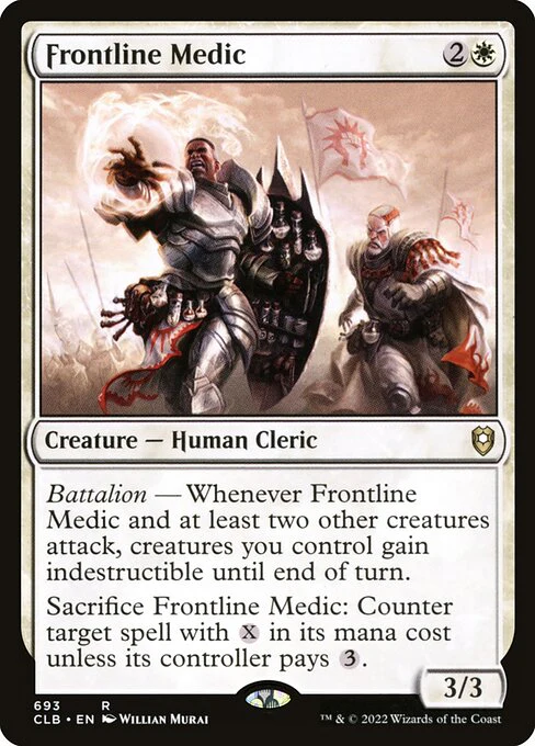 Frontline Medic (693) - Commander Legends: Battle for Baldur's Gate