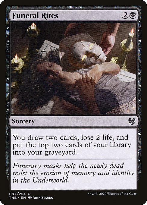 Funeral Rites (97) (Foil) - Theros Beyond Death