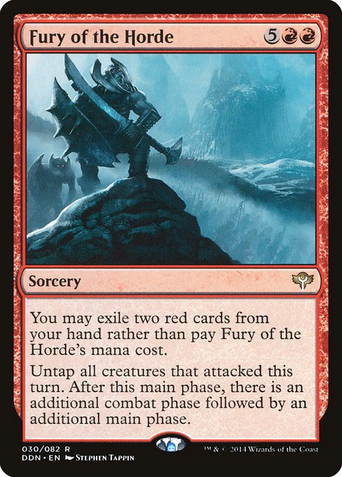 Fury of the Horde (30) - Duel Decks: Speed vs. Cunning