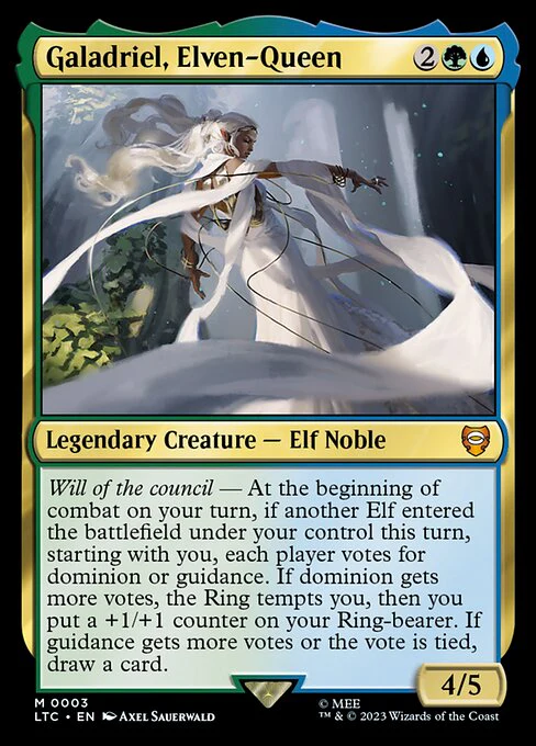 Galadriel, Elven-Queen (3) - Tales of Middle-earth Commander